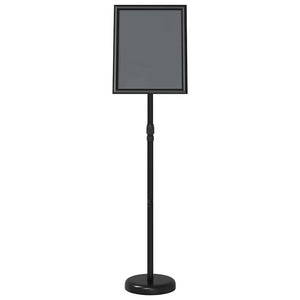 Espositori per Fiere Nero 25 x 25 x 125 cm Alluminio 42025193