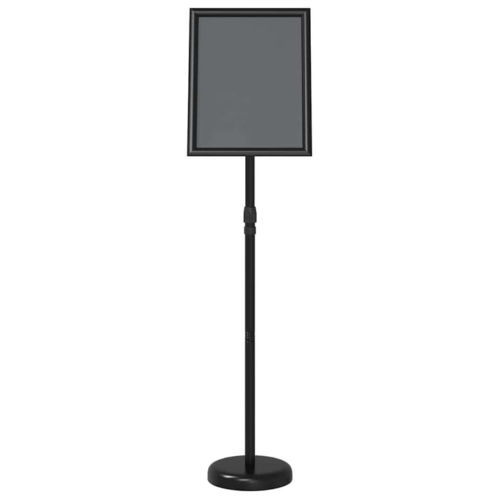 Espositori per Fiere Nero 25 x 25 x 125 cm Alluminio 42025193