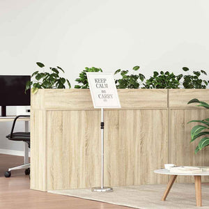 Espositori per Fiere Argento 25 x 25 x 125 cm Alluminio 42025194