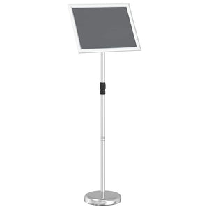 Espositori per Fiere Argento 25 x 25 x 125 cm Alluminio 42025194