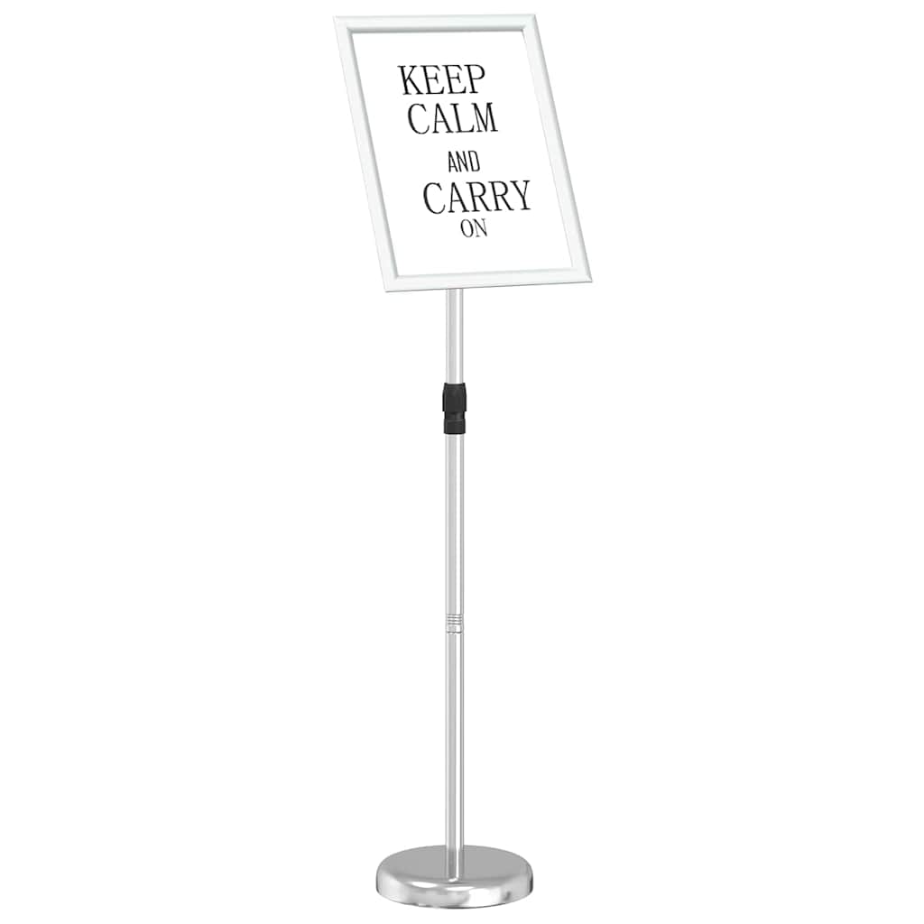 Espositori per Fiere Argento 25 x 25 x 125 cm Alluminio 42025194