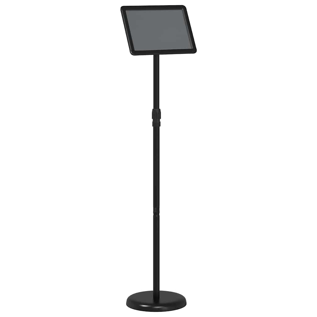 Espositori per Fiere Nero 25 x 25 x 125 cm Alluminio 42025195