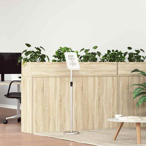 Espositori per Fiere Argento 25 x 25 x 125 cm Alluminio 42025196