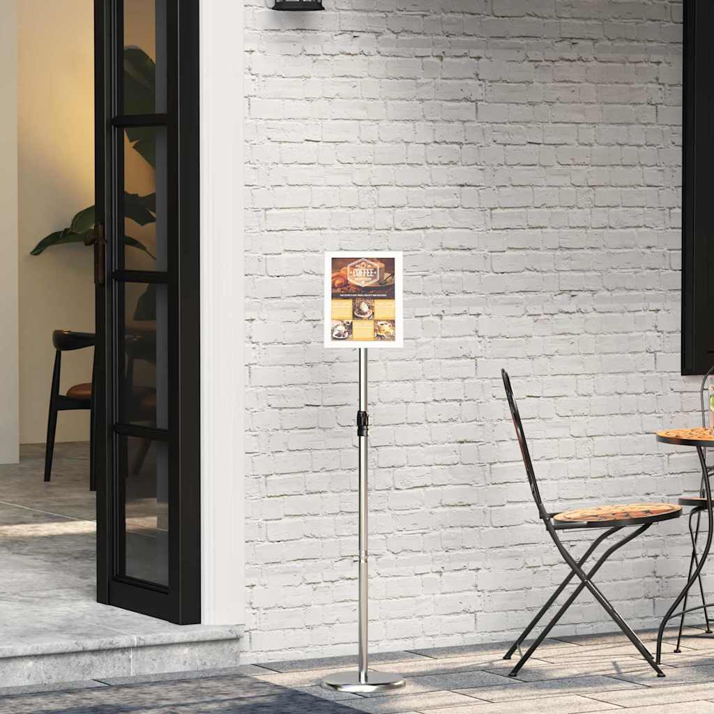 Espositori per Fiere Argento 25 x 25 x 125 cm Alluminio 42025198