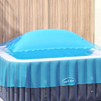 Cuscino da piscina Blu 400 x 200 x 140 cm PVC 42024534