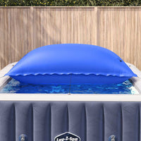 Cuscino da piscina Blu 400 x 200 x 140 cm PVC 42024535