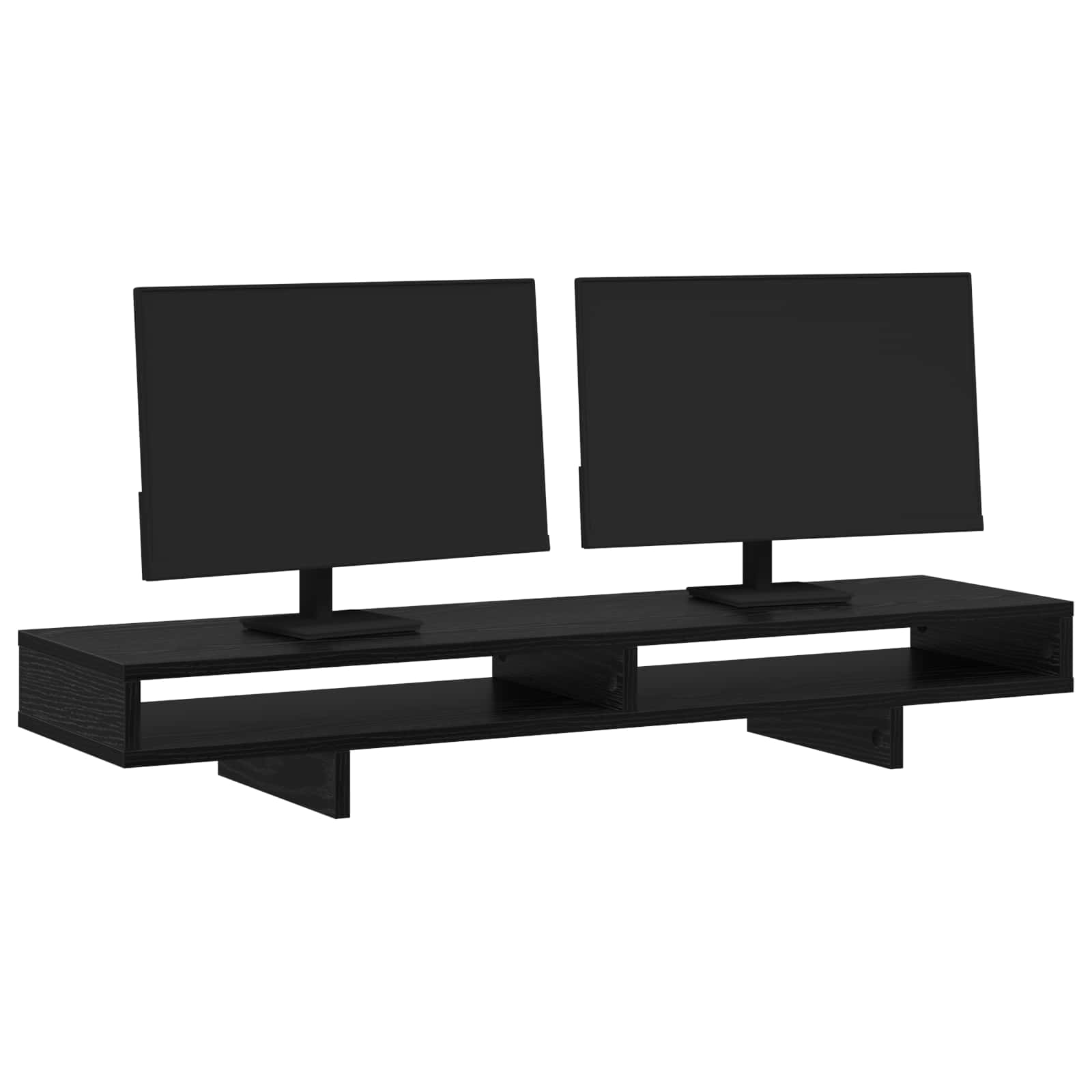 Supporto per Monitor Nero 100 x 27 x 13 cm Legno multistrato 8000993
