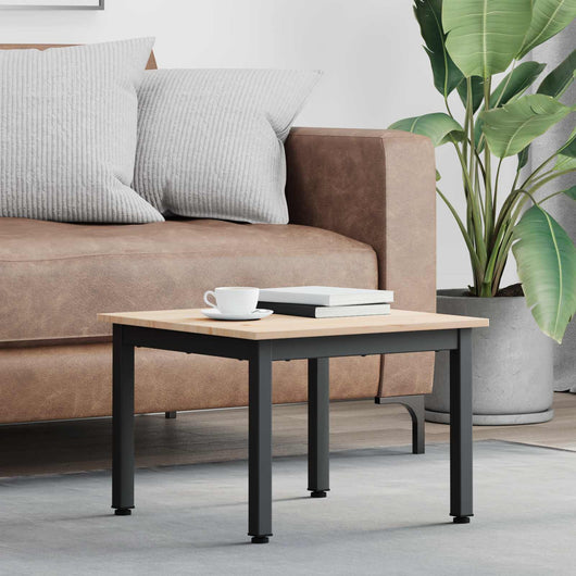 Tavolino da salotto Naturale 50 x 50 x 36 cm Pino massello 892755