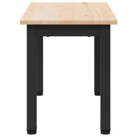 Tavolino da salotto Naturale 60 x 30 x 36 cm Pino massello 892757