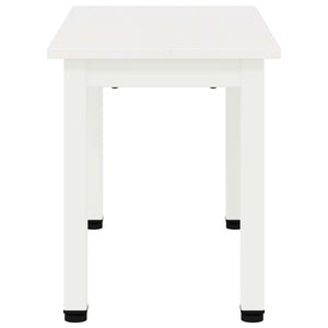 Tavolino da salotto Bianco 60 x 30 x 36 cm Pino massello 892758