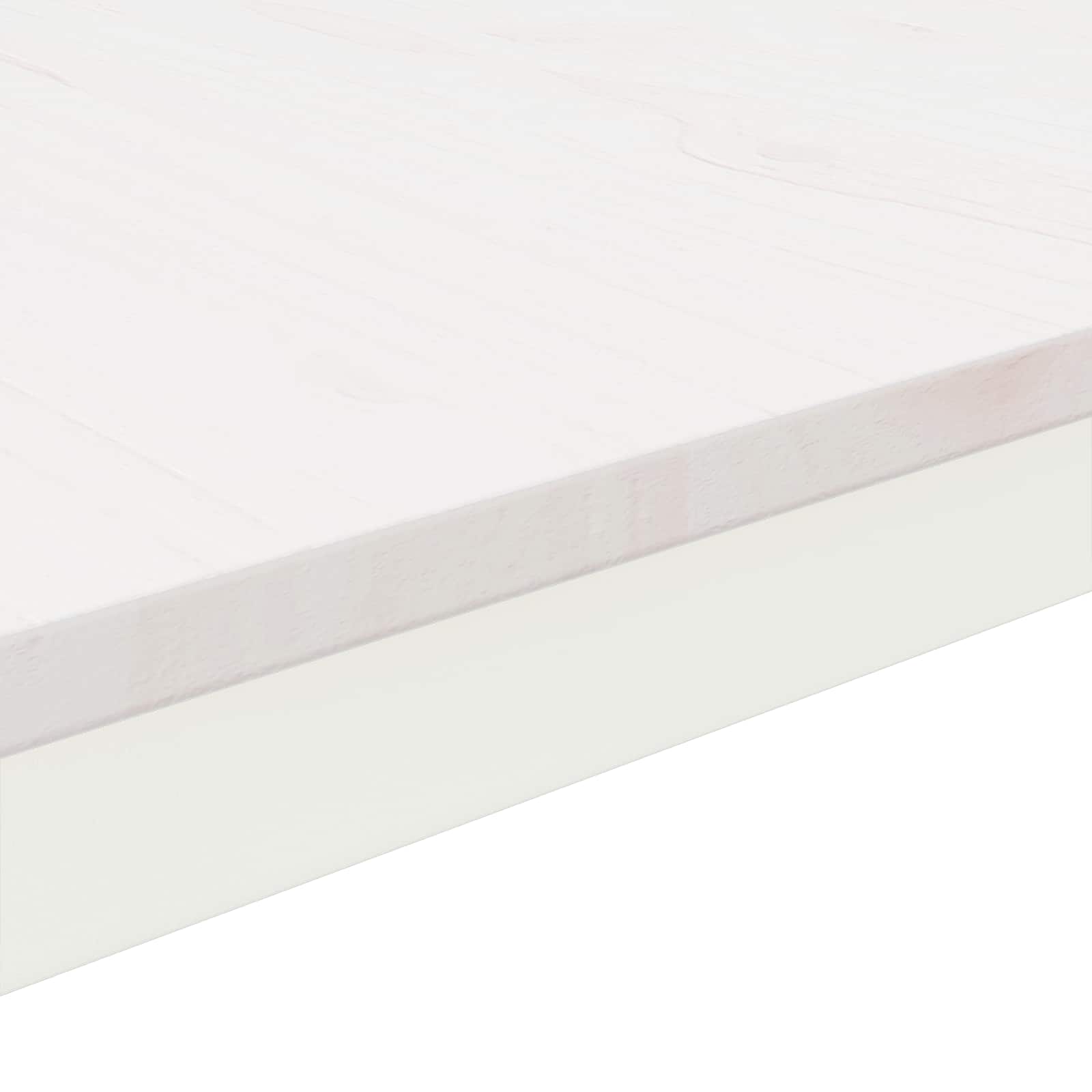 Tavolino da salotto Bianco 60 x 50 x 36 cm Pino massello 892762