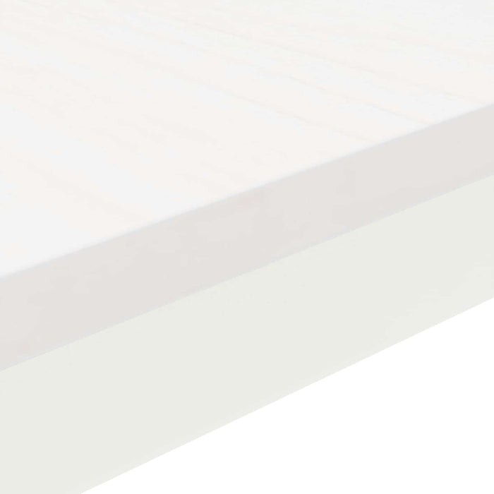 Tavolino da salotto Bianco 60 x 50 x 36 cm Pino massello 892764