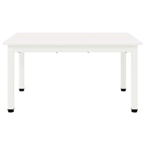 Tavolino da salotto Bianco 60 x 50 x 36 cm Pino massello 892764