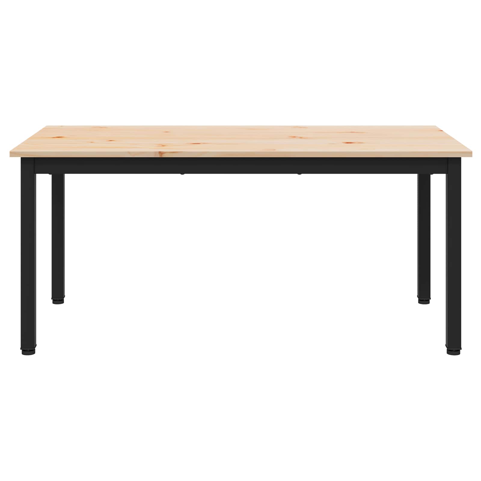 Tavolino da salotto Naturale 100 x 50 x 45 cm Pino massello 892765