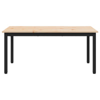 Tavolino da salotto Naturale 100 x 50 x 45 cm Pino massello 892765