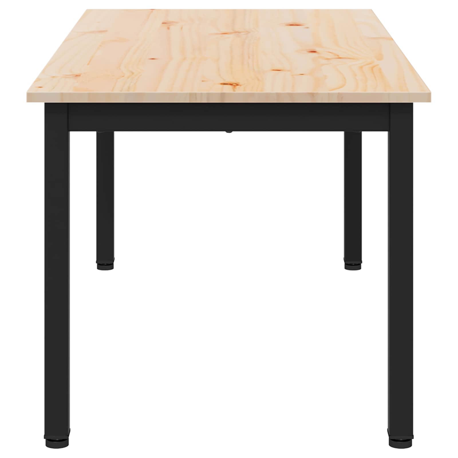 Tavolino da salotto Naturale 100 x 50 x 45 cm Pino massello 892765