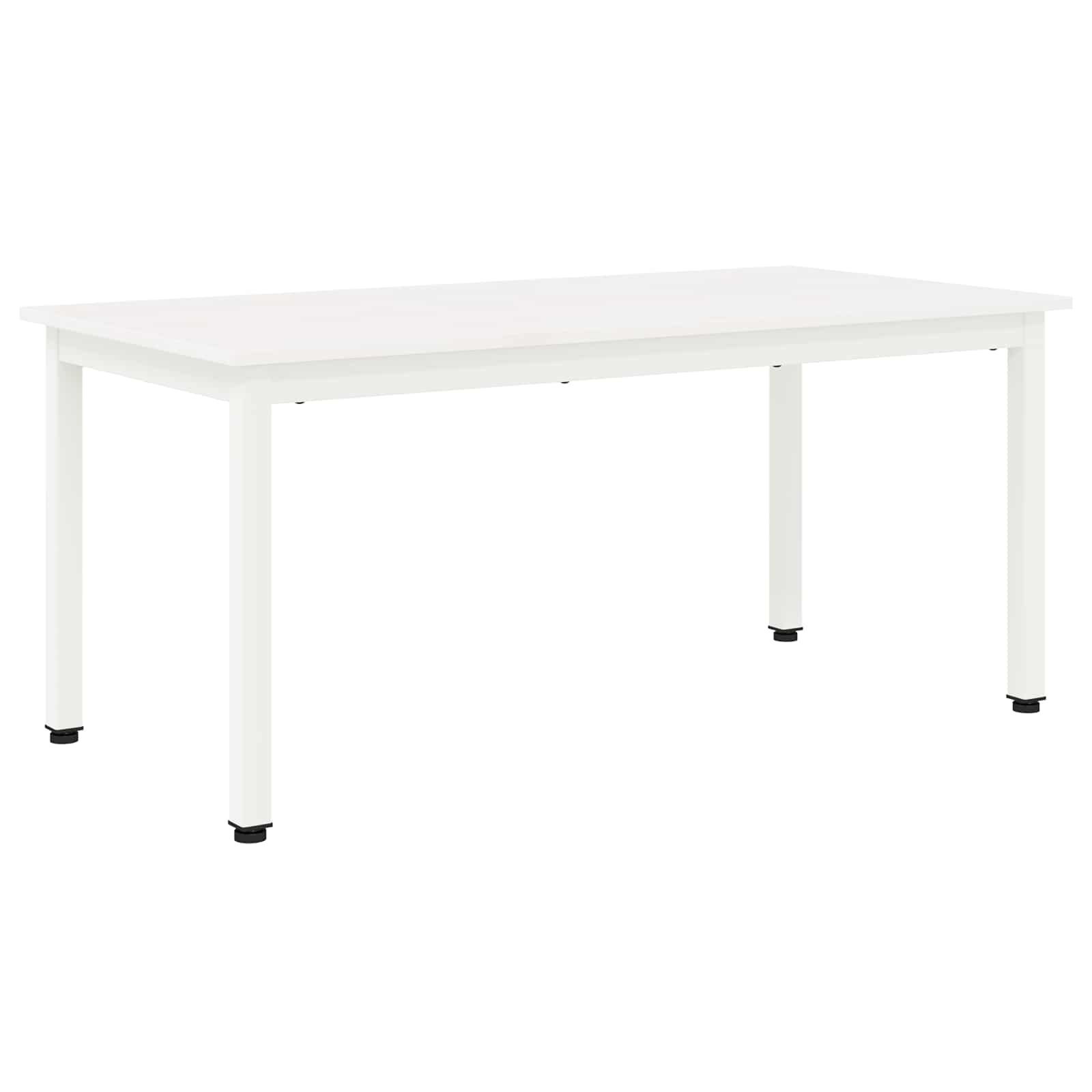 Tavolino da salotto Bianco 100 x 50 x 45 cm Pino massello 892766
