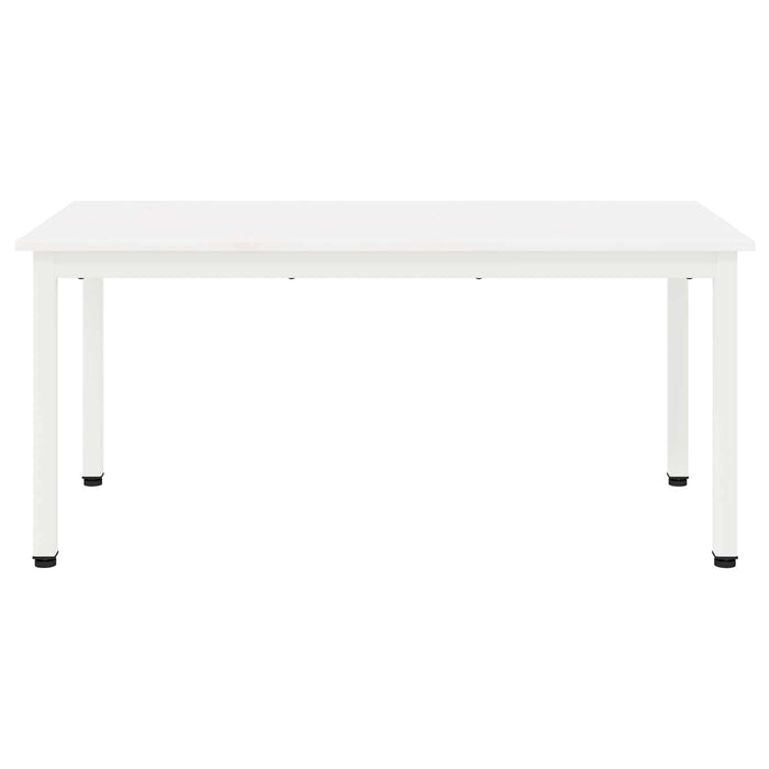 Tavolino da salotto Bianco 100 x 50 x 45 cm Pino massello 892766