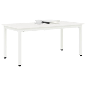 Tavolino da salotto Bianco 100 x 50 x 45 cm Pino massello 892766