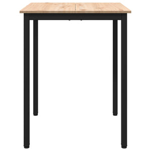 Tavolo da pranzo Naturale 60 x 60 x 75 cm Pino massello 892779