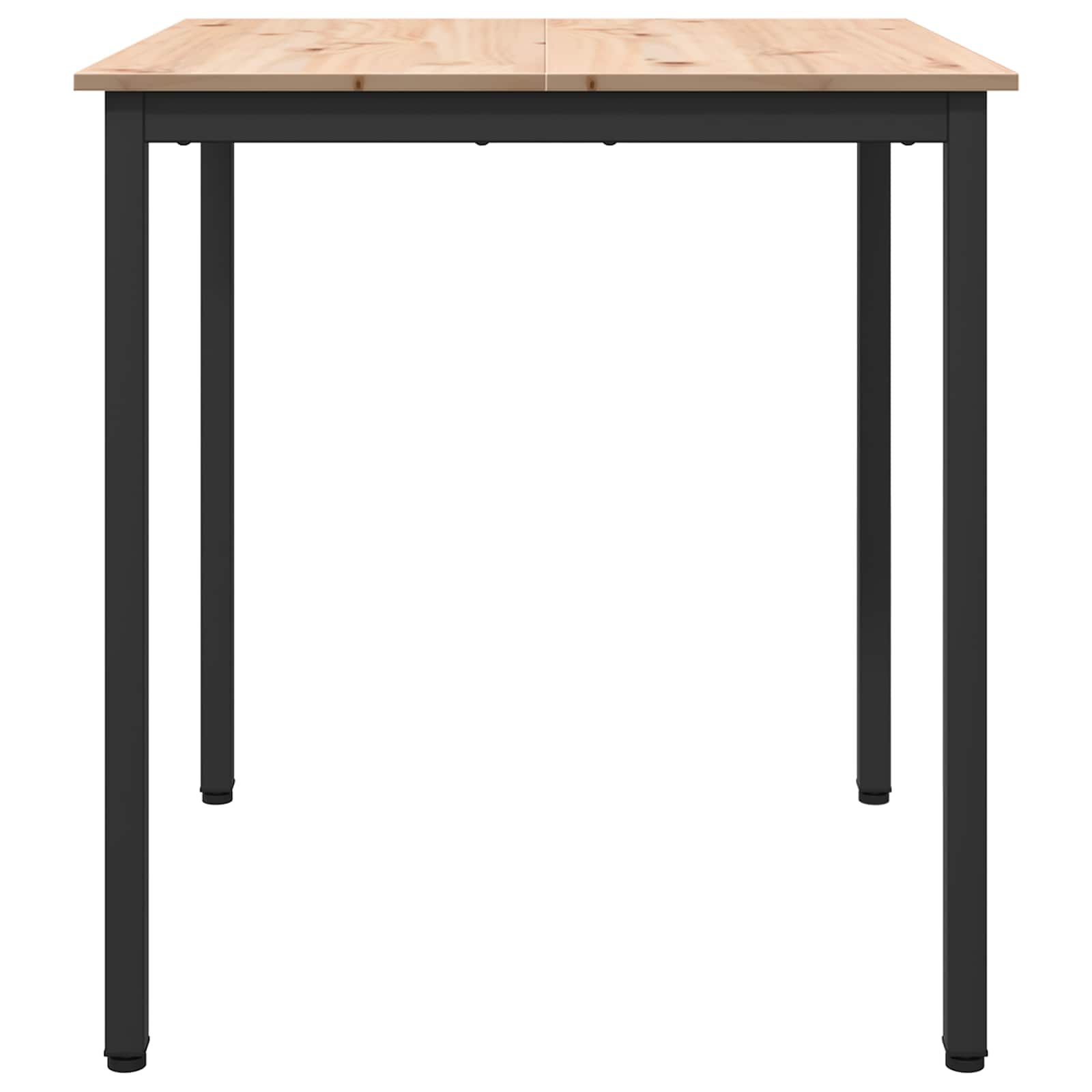 Tavolo da pranzo Naturale 70 x 70 x 75 cm Pino massello 892781