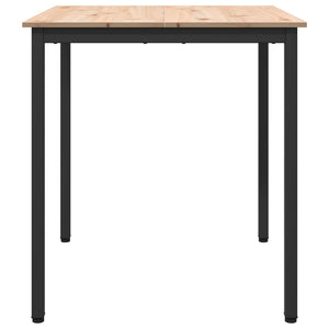 Tavolo da pranzo Naturale 70 x 70 x 75 cm Pino massello 892781