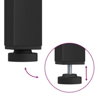 Tavolo da pranzo Naturale 80 x 80 x 75 cm Pino massello 892783