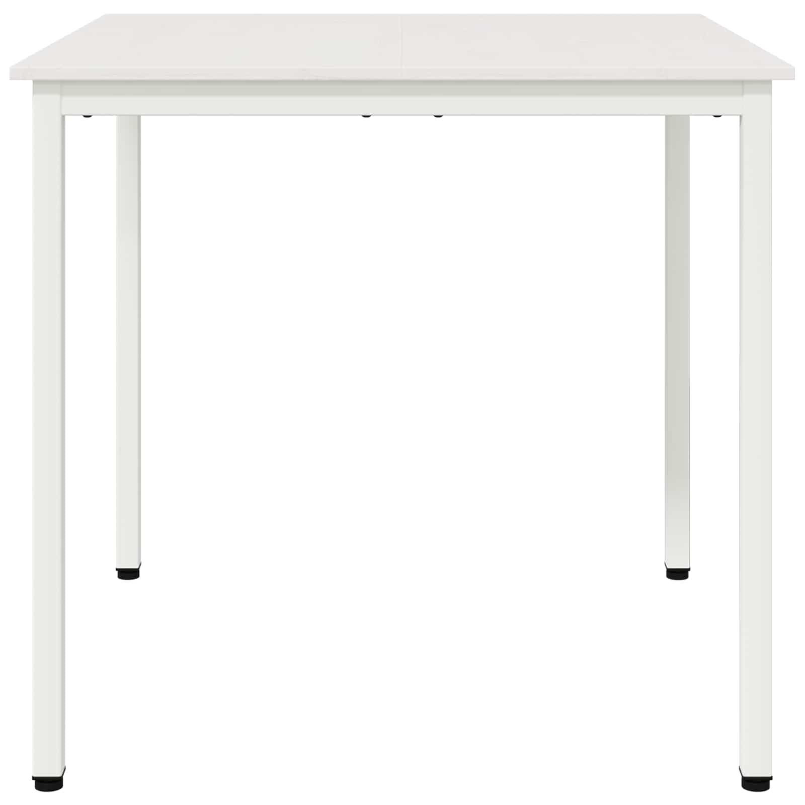 Tavolo da pranzo Bianco 80 x 80 x 75 cm Pino massello 892784