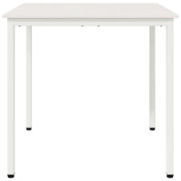 Tavolo da pranzo Bianco 80 x 80 x 75 cm Pino massello 892784