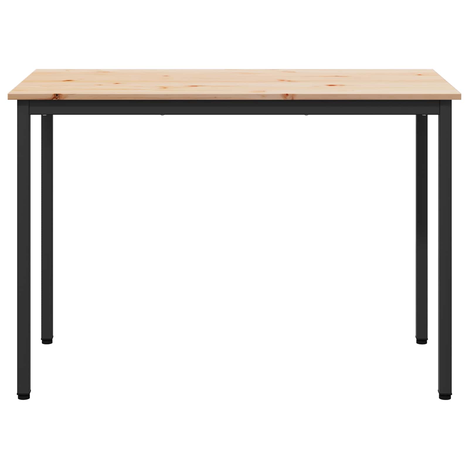 Tavolo da pranzo Naturale 110 x 55 x 75 cm Pino massello 892785