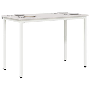 Tavolo da pranzo Bianco 110 x 55 x 75 cm Pino massello 892786