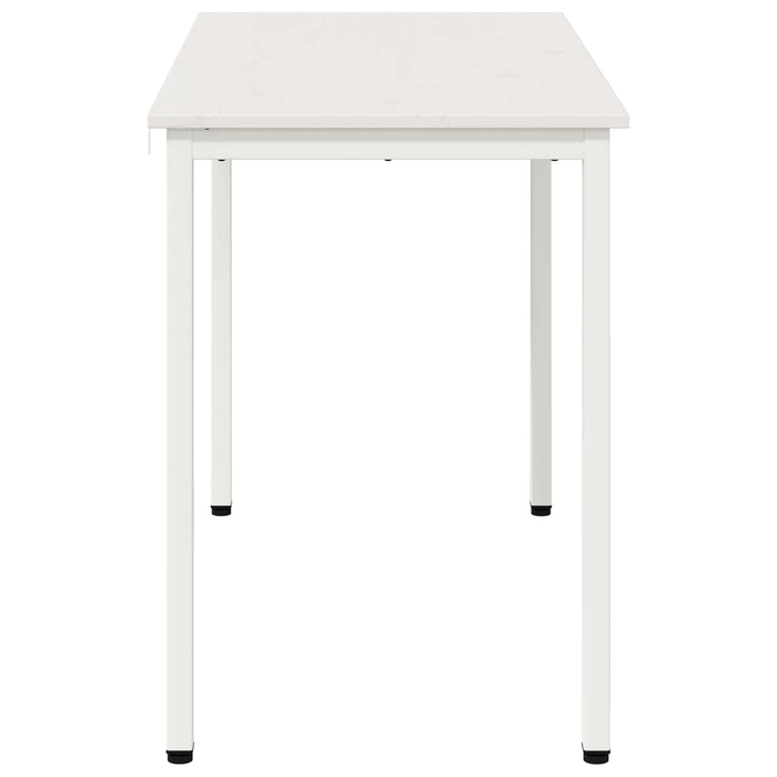 Tavolo da pranzo Bianco 110 x 55 x 75 cm Pino massello 892786