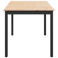 Tavolo da pranzo Naturale 150 x 90 x 75 cm Pino massello 892791