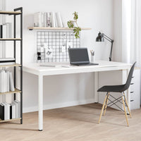 Tavolo da pranzo Bianco 150 x 90 x 75 cm Pino massello 892792