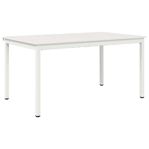 Tavolo da pranzo Bianco 150 x 90 x 75 cm Pino massello 892792