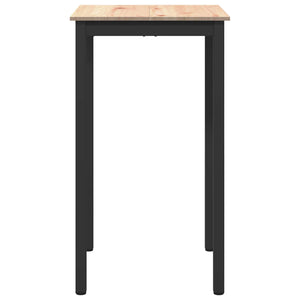 Tavolo da bar Naturale 60 x 60 x 105 cm Pino massello 892797