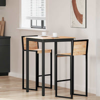 Tavolo da bar Naturale 110 x 55 x 105 cm Pino massello 892799