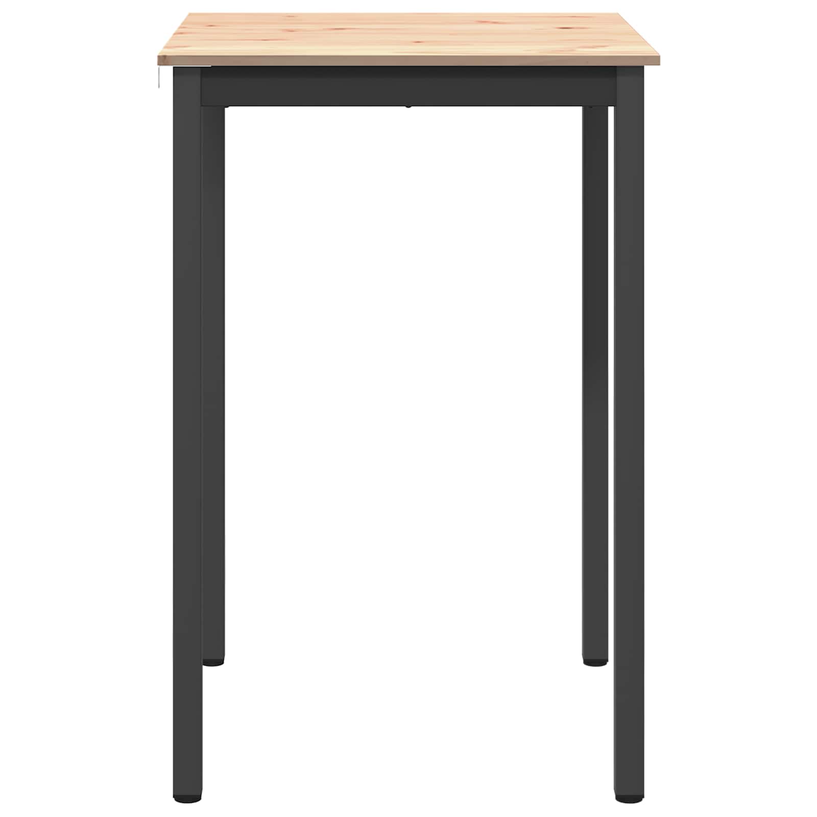 Tavolo da bar Naturale 110 x 55 x 105 cm Pino massello 892799