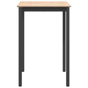 Tavolo da bar Naturale 110 x 55 x 105 cm Pino massello 892799