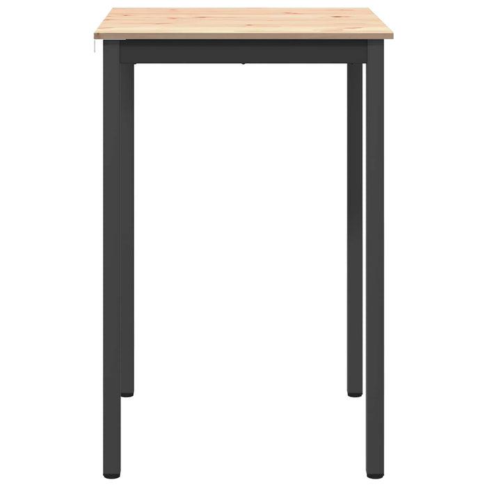 Tavolo da bar Naturale 110 x 55 x 105 cm Pino massello 892799