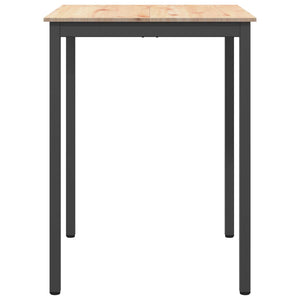 Tavolo da bar Naturale 110 x 55 x 105 cm Pino massello 892801