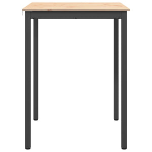 Tavolo da bar Naturale 110 x 55 x 105 cm Pino massello 892801