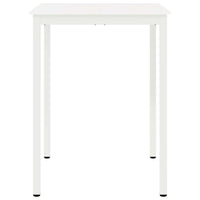 Tavolo da bar Bianco 110 x 55 x 105 cm Pino massello 892802