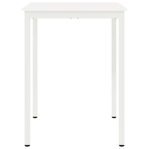 Tavolo da bar Bianco 110 x 55 x 105 cm Pino massello 892802