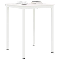 Tavolo da bar Bianco 110 x 55 x 105 cm Pino massello 892802