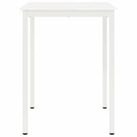 Tavolo da bar Bianco 110 x 55 x 105 cm Pino massello 892802