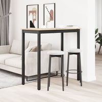 Tavolo da bar Naturale 110 x 55 x 105 cm Pino massello 892803