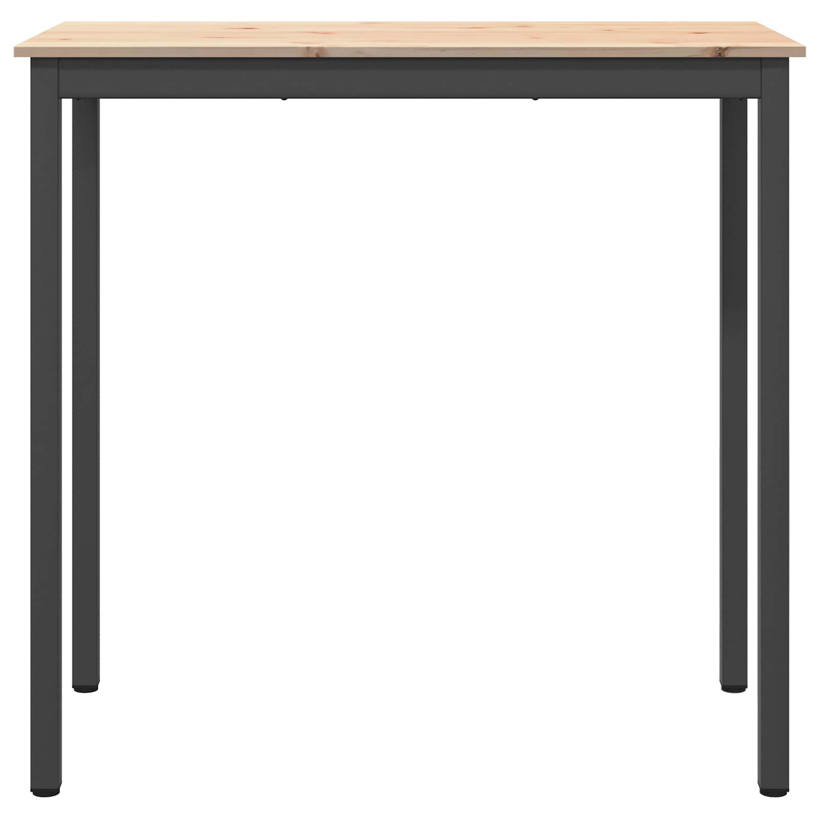 Tavolo da bar Naturale 110 x 55 x 105 cm Pino massello 892803