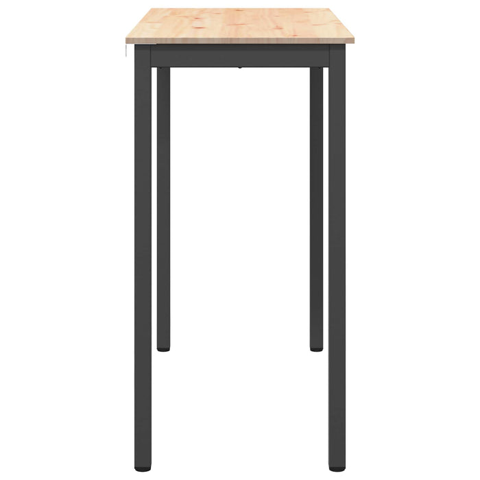 Tavolo da bar Naturale 110 x 55 x 105 cm Pino massello 892803