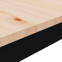 Tavolo da bar Naturale 110 x 55 x 105 cm Pino massello 892805